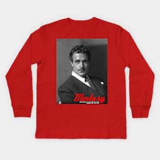 HOLLYWOOD "LATIN LOVER" GILBERT ROLAND, AKA LUIS ANTONIO DÁMASO DE ALONSO DECEMBER 11, 1905 – MAY 15, 1994 Kids Long Sleeve T-Shirt